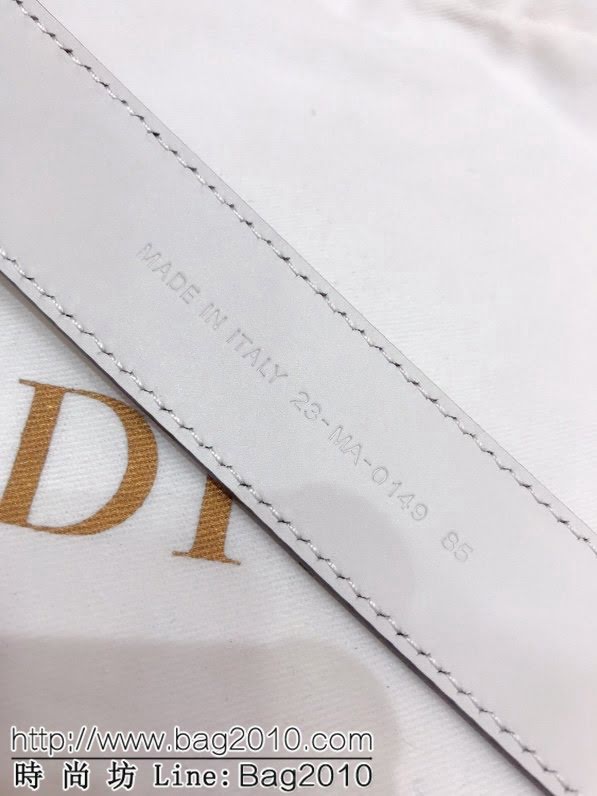 Dior女士腰帶 迪奧經典復古小字母牛皮腰帶  jjp1213